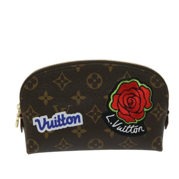 LOUIS VUITTON Monogram LV Story Pochette Cosmetic PM Pouch - Picture 1 of 16